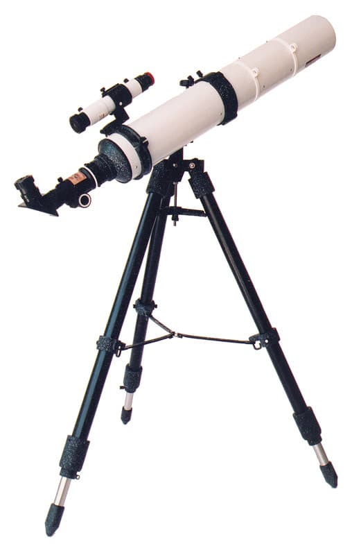 D100mm/F1000mm Achromatic Altaz. Refractor Telescope with Field Tripod