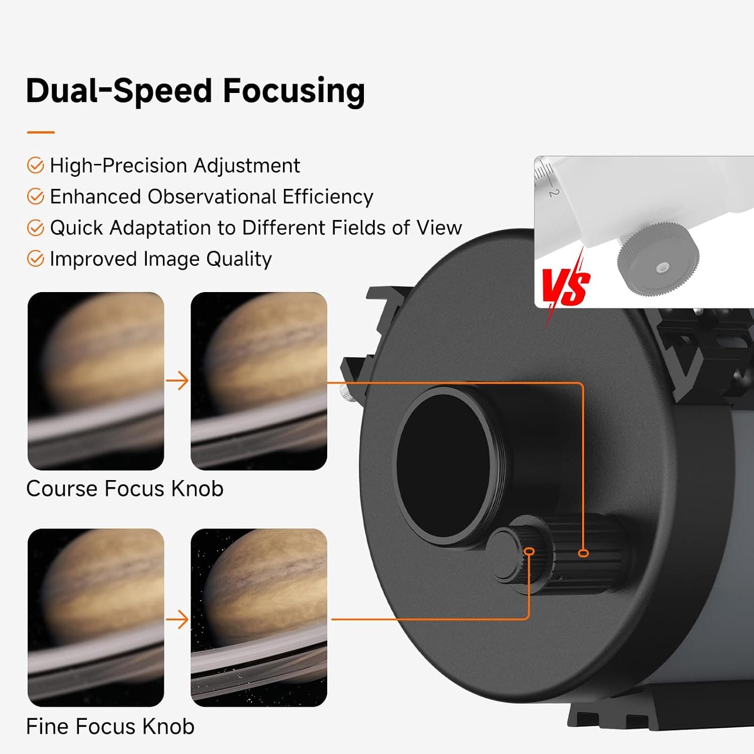 SVBONY MK127 Maksutov Cassegrain Telescope OTA 3