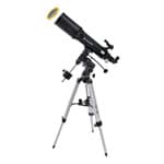 BRESSER Polaris-II 102/600 EQ3 Refractor Telescope with Smartphone Adapter & Solar Filter 2