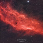 California Nebula by Deval Singh