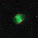 M27 Dumbbell Nebula by Vijay Sutar