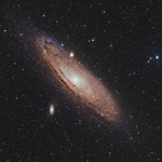 Andromeda Galaxy By Pulikanti Tarun from Hyderabad