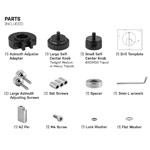 EXPLORE SCIENTIFIC Precision AZ Adjuster for iEXOS-100 Mount