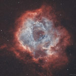 Rosette Nebula by Tarun Pulikanti